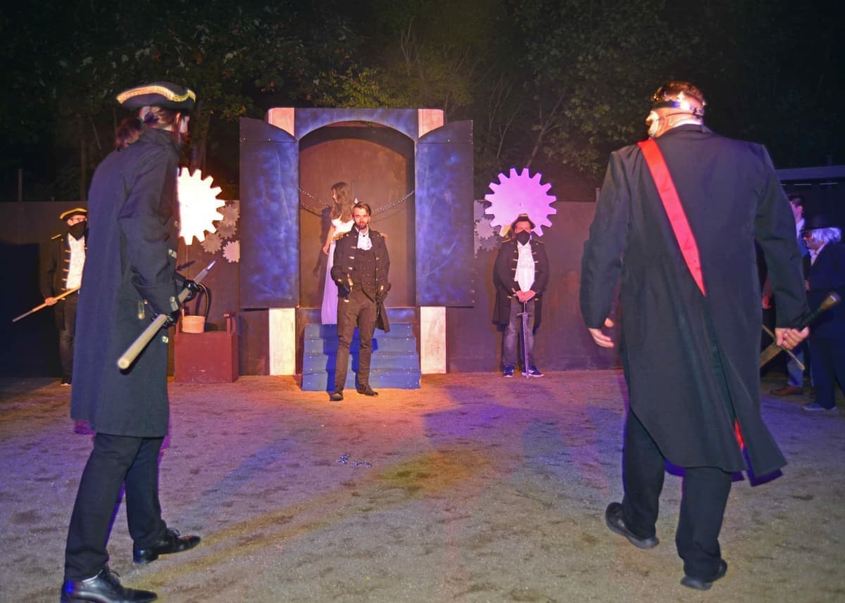 Arno stellt sich gegen die Garde.