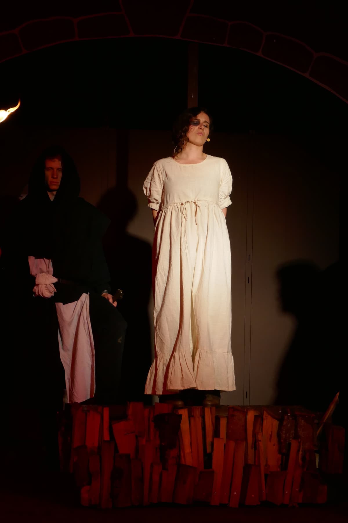 Maren auf dem Scheiterhaufen