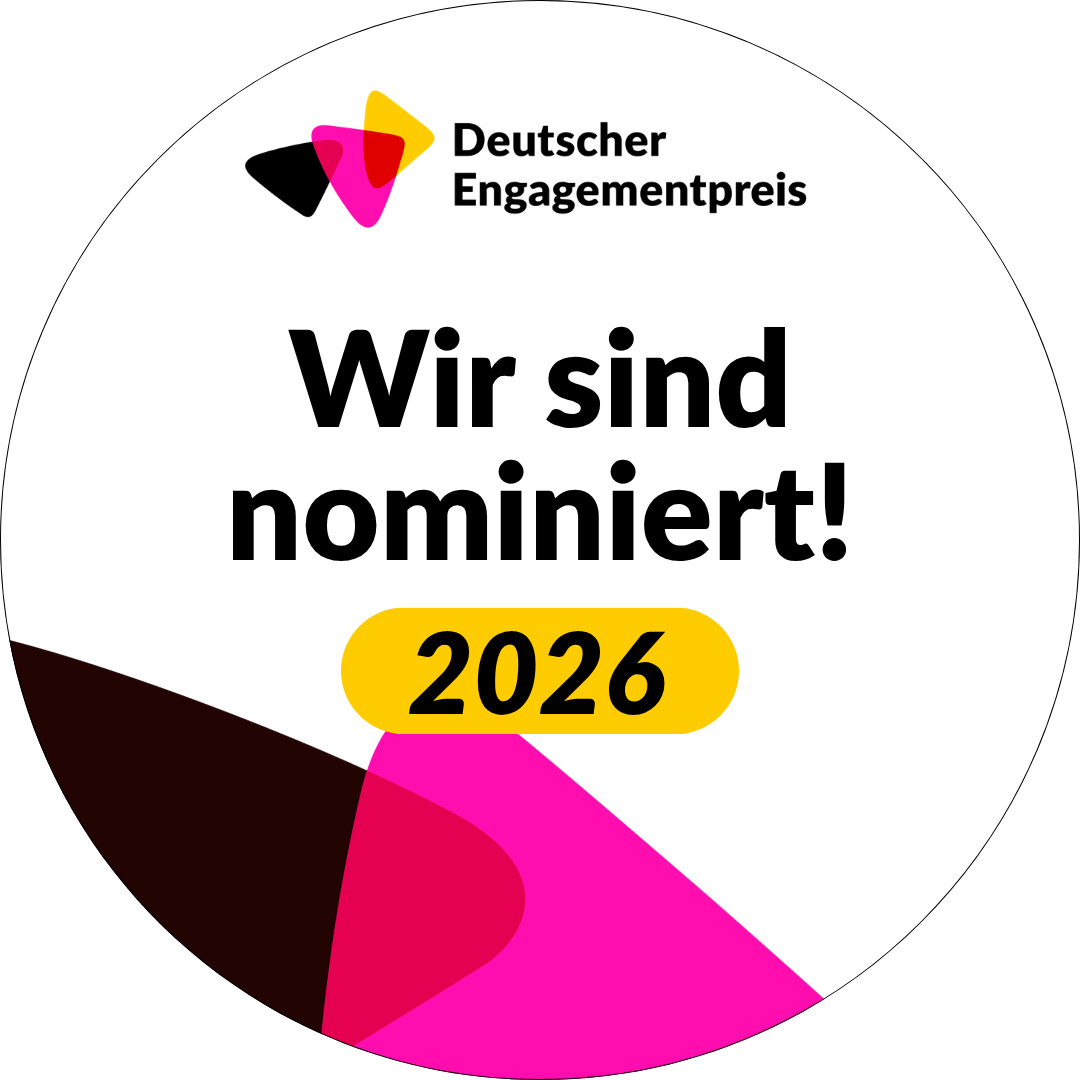 Wir sind nominiert für den Deutschen Engagementpreis 2026